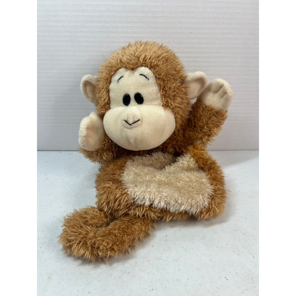Vintage Gund Flapjack Monkey Hand Puppet Brown Plush Stuffed Animal 60155 14"